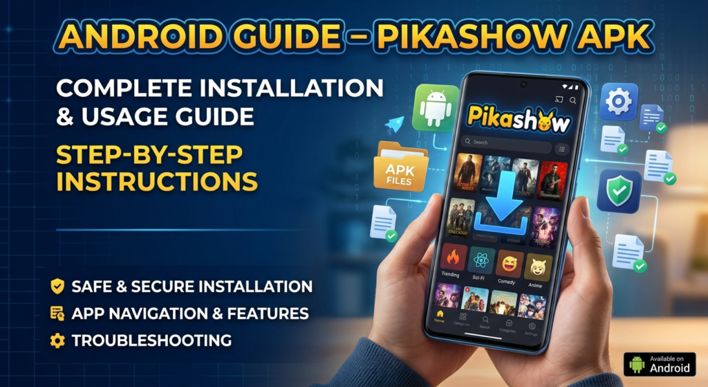 Android Guide for PikaShow APK