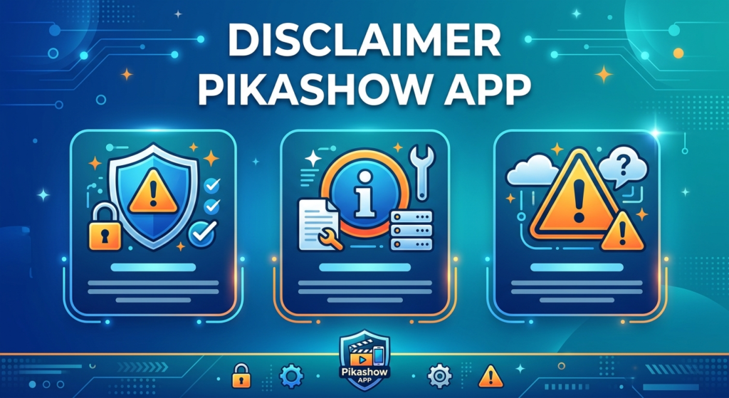 Disclaimer - Pikashow APK
