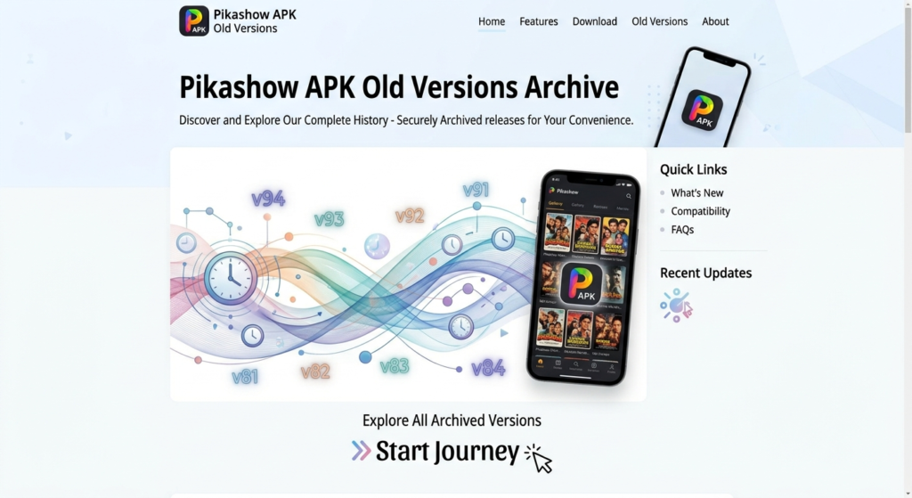 PikaShow APK old Versions